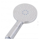 Lucid Chrome Round Handheld Shower